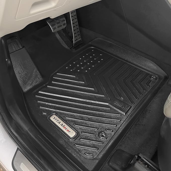 YITAMOTOR Fit for 2020-2025 Kia Telluride 7&8 Seats Floor Mats & Trunk Mat with Backrest Mat, All Weather TPE Waterproof Floor Liners Fit for Kia Telluride Accessories Back Seat Protector
