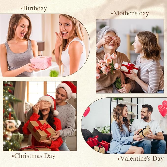 AROIC Car Air Freshener, 18 Pack Long Lasting Hanging Car Air Freshener Diffuser Set for Women & Men, 6 Premium Scents Essential Oil Vehicle Aroma Fragrance Gift (8ml Each)