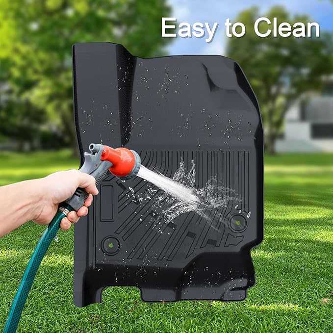 All-Weather Car Floor Mats & Cargo Liner for 2025 Ford Expedition MAX 7 Seats TPE Anti-Slip Full Set Floor Liner with Trunk Mat &2nd/3rd Row Backrest Waterproof Automotive Expedition Max Accessories