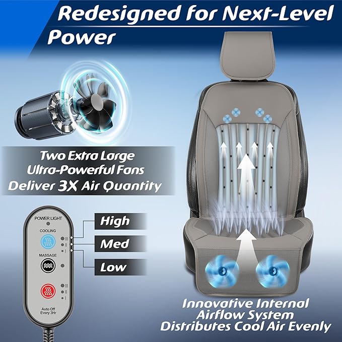 2025 Upgraded Design Comfortable Seat Cover, Universal Seat Cushion for Winter, Fashion Grey