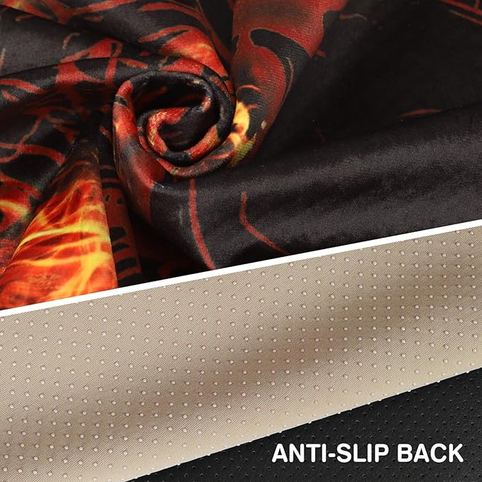 Waterproof Car Seats Covers Skull Style - Universal Car Seats Cushion for Sedan SUV Truck Front OR Back Seat - Anti-Slip Auto Seats Protector Suit for After Yoga Gym Biking Running Workout Sport