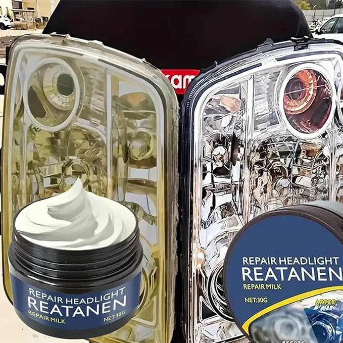 Car Headlight Restoration Kit,Auto Headlight Restoration Kit | Polisher Detailing Repair Cars Trim Rim Bumper Vehicles Interior for Lens Cleaning Scratch Removal Foggy