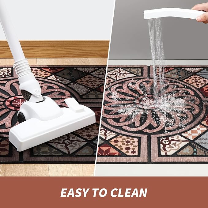 Durable Heavy Duty Front Door Mat - 24"x36" Large Outdoor Welcome Mat Non-Slip Rubber Entrance Door Mat Apply to Home High Traffic Area,Porch, Patio, Farmhouse，Entryway Floor Mats