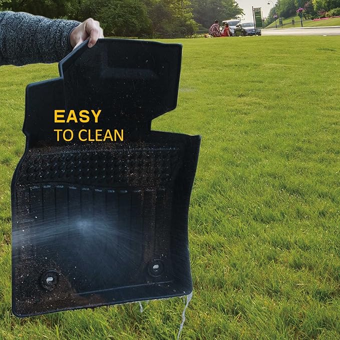 Wailtnb-Floor Mats Custom for Kia Soul 2020-2026 (Not EV) All Weather Waterproof Non-Slip Durable Floor Liners Fits Front& 2nd Row Full Set Accessories