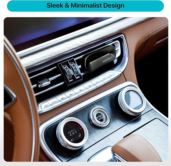 Twilight Car Air Freshener Vent Clip – Minimalist & Premium Design – Long-Lasting 30-Day Scent – Cruelty-Free – Third-Party Tested for REACH & CA Prop 65 Safety – Odor Eliminator for Cars