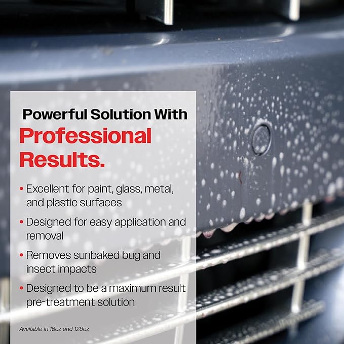 Malco Bug Off - Easy Removal from Auto Paint, Glass, Metal and Plastic Surfaces / 1 Gallon (107801)