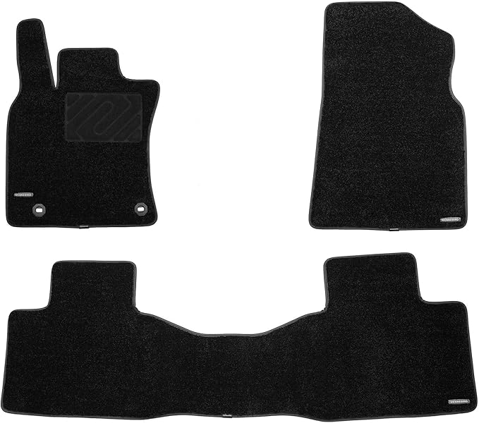 WENNEBIRD Superior Carpet Floor Mats for 2025-2026 Toyota Camry, 0.6-Inch Ultra-Thick, Noise-Reducing, All-Weather Waterproof Anti-Slip – 3-Pc Set