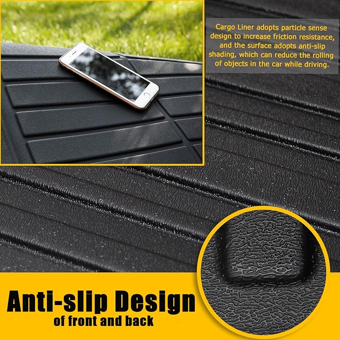 Sze Cargo Liner for Mercedes-Benz GLE Class 5 Passenger 2020-2024 2025 All Weather Trunk Liner Rear Trunk Mat 3D Cargo Mat Anti-Scratch