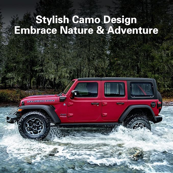 EKR Custom Fit Tacoma Front Car Seat Covers for Select Toyota Tacoma (Petrol & Hybrid) 2024 2025 2026 Double cab SR,SR5,TRD Sport,TRD Off-Road,Limited - Front Row Only,Leather (Black/Gray)