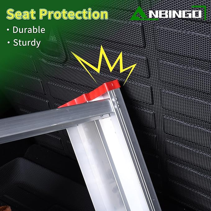 ANBINGO®Fit for Buick Envision Floor Mats Backrest Mat 2021-2026 for Buick Envision Car Matt All Weather Mats for Envision TPE Car Matt Rugs for Envision Rubber Trunk Carpet Envision Accessories