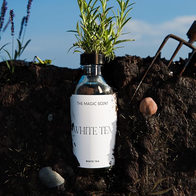 The Magic Scent White Tea Diffuser Oil - Hotel & Home Luxury Scents - Diffuser Oil Scents for Home Designed for Use in All Diffusers - 16.9 fl oz, 500 mL