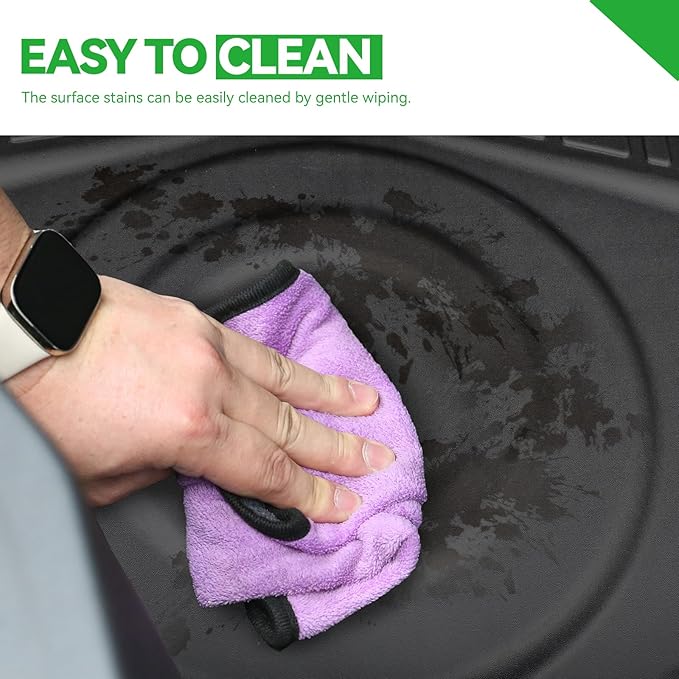 Under Cargo Mat for 2025 Chevy Equinox Fuel (Non EV), All Weather TPE 2nd Layer Trunk Mat for Chevrolet Equinox Accessories