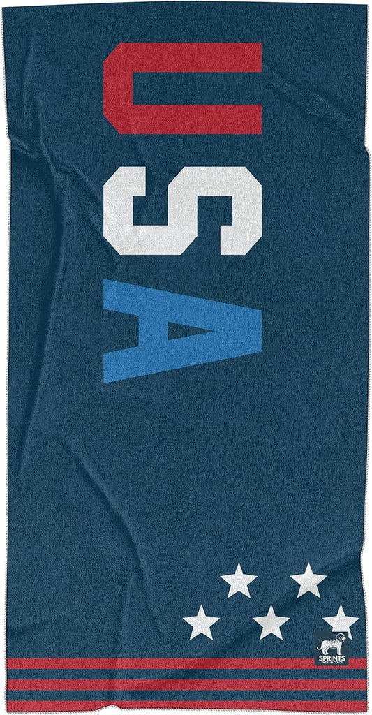 Sprints Athletic Running Towel, Full-Sized, Car Seat Cover - Performance Microfiber…(USA)