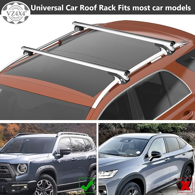 Universal Roof Rack Cross Bars