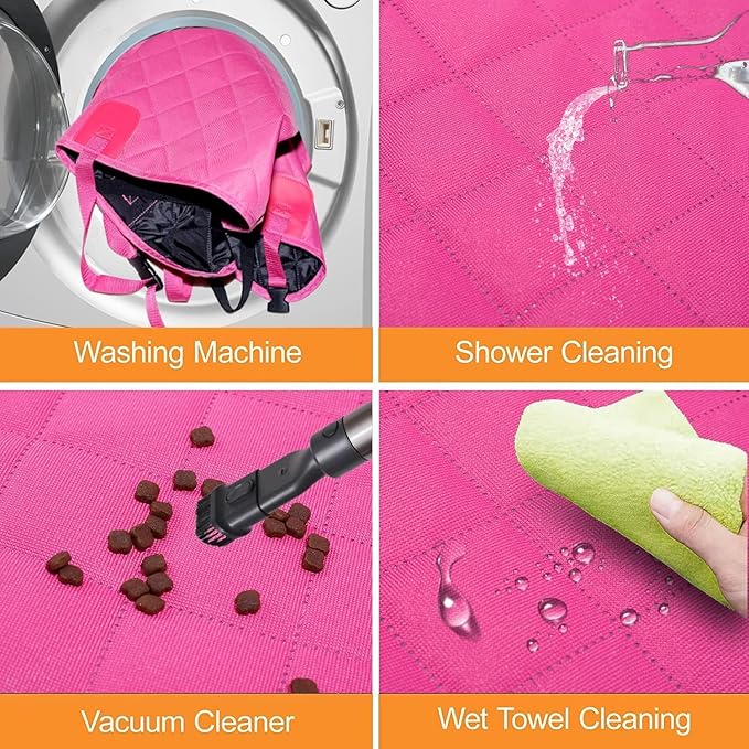 GXT Dog Back Seat Cover Protector for Cars SUV and Trucks with Mesh Window, Scratchproof Nonslip and Waterproof Material