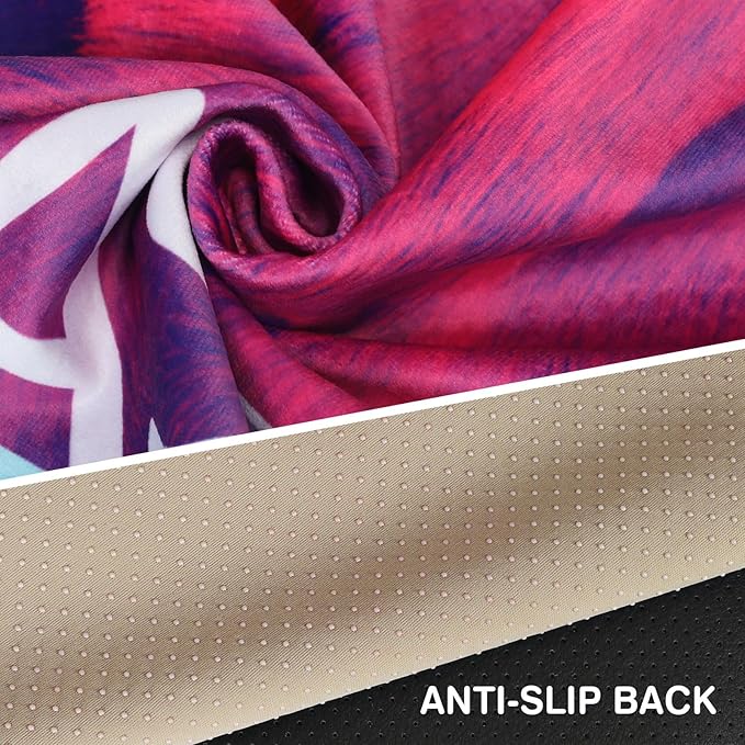 Premium Microfiber Hooded Cloth Seat Cover - Automotive Seat Pads Universal Fit for Most of Cars - Waterproof Car Seat Protectors Fit for Athletes Workouts Swimming Running Boxing Yoga Hiking