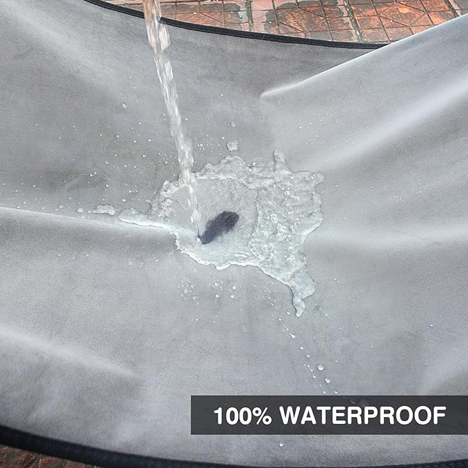 Leader Accessories Grey Car Seat Cover Front Seats Protector for Gym Workout,Running,Swimming,Beach and Hiking,Waterproof Velvet Bucket Seat Cover for Car Trucks SUV Jeep