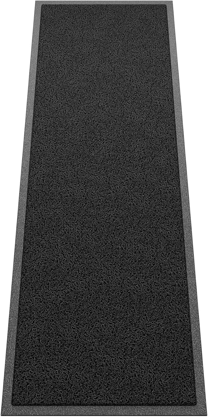 Amyracel Front Door Mat Indoor Outdoor Entrance, 24" x 72" All-Season Waterproof Doormat for Enterway, Heavy Duty Commercial Floor Mat, Fade Resistant, Rubber Back, Low Profile, Easy Clean