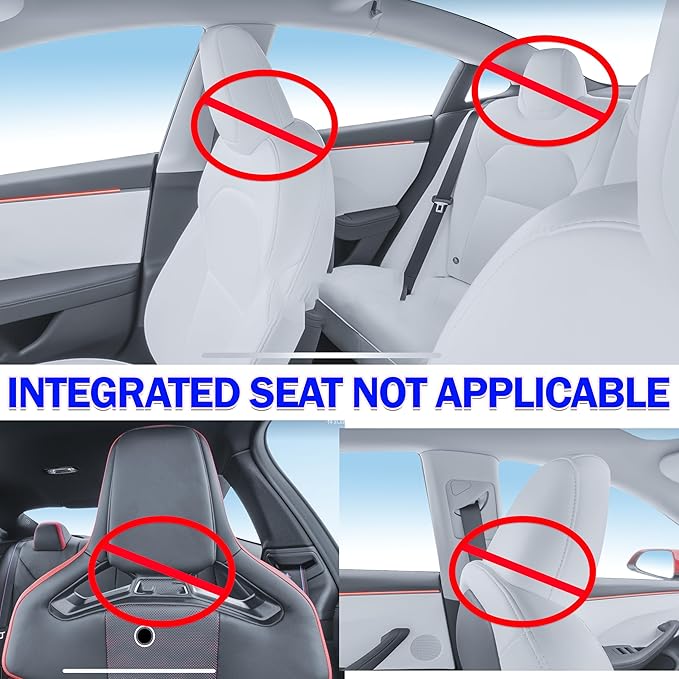 Tablet Holder for Car 1 Pack, iPad Headrest Mount for 5.3-12.9" iPads/Phones, Car Tablet Holder with 360° Adjustable Rotating, Upgraded iPad Mount, Road Trip Essentials (Black)