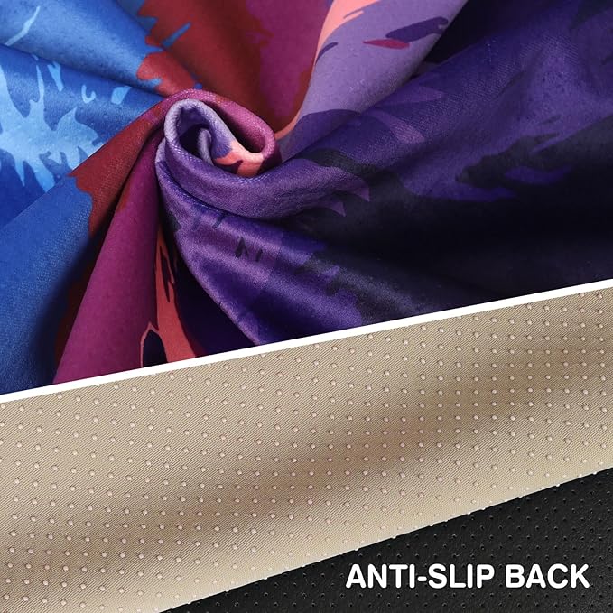 Universal Car Seat Cover with Non-Slip Back - Portable Auto Seat Cushion Fit for Cars Truck SUV Seats - Waterproof Carseat Protector Great for Dog or Kid Outdoor Sport Activities(Bear & Eagle)