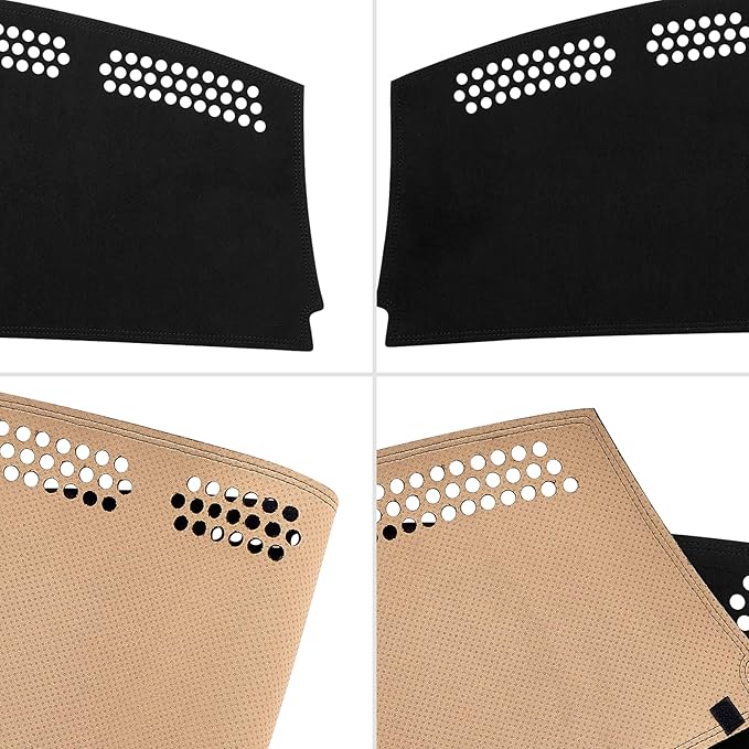 SPEEDWOW Dashboard Dash Board Cover Mat Carpet Compatible with Tesla Model Y 2020-2024, Compatible with Tesla Model 3 2017-2023