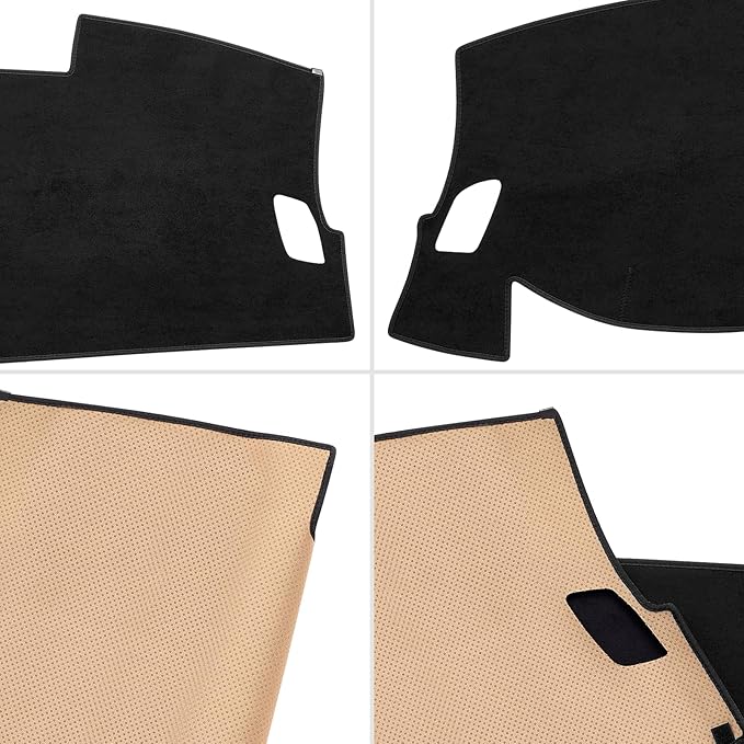 SPEEDWOW Dashboard Dash Board Cover Mat Carpet Compatible with Honda CRV CR-V 2023-2025(Without HUD Models) Dashboard Mat Covers Internal Accessories Black