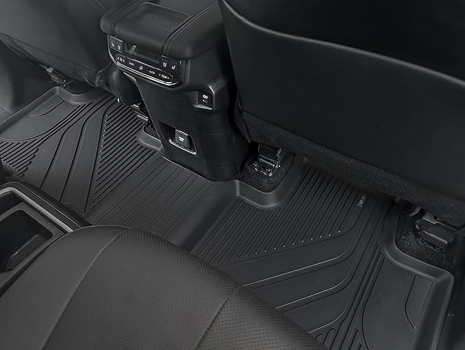 YITAMOTOR Floor Mats & Cargo Liner Fit for 2025-2026 Toyota Camry (Include Hybrid), All Weather TPE Odorless Anti-Slip Full Set Automotive Camry Floor Liners & Trunk Mat Accessories, Black