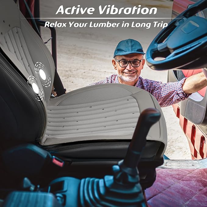 2025 Upgraded Design Comfortable Seat Cover, Universal Seat Cushion for Winter, Fashion Grey