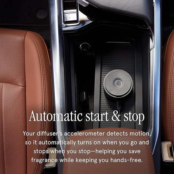 Pura Car Scent Refill - Fragrance for Pura Car Diffuser - Clean & Safe Luxury Diffuser Scent - Long-Lasting Fragrance for 30 Days of Aroma - Lemon Verbena