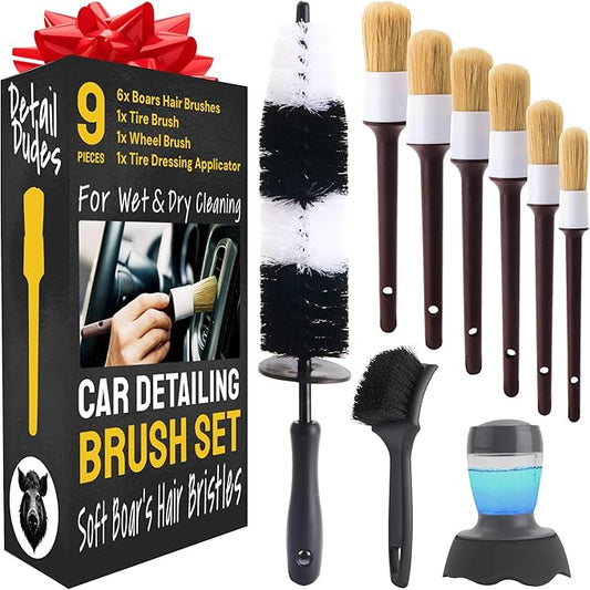 Car Detailing Brush Set