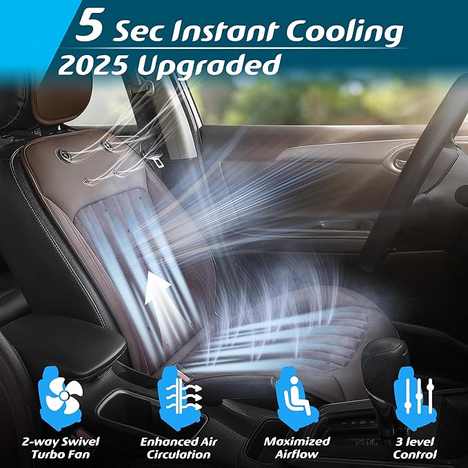 2025 Upgraded Design Comfortable Seat Cover, Universal Seat Cushion for Winter, Fashion Brown