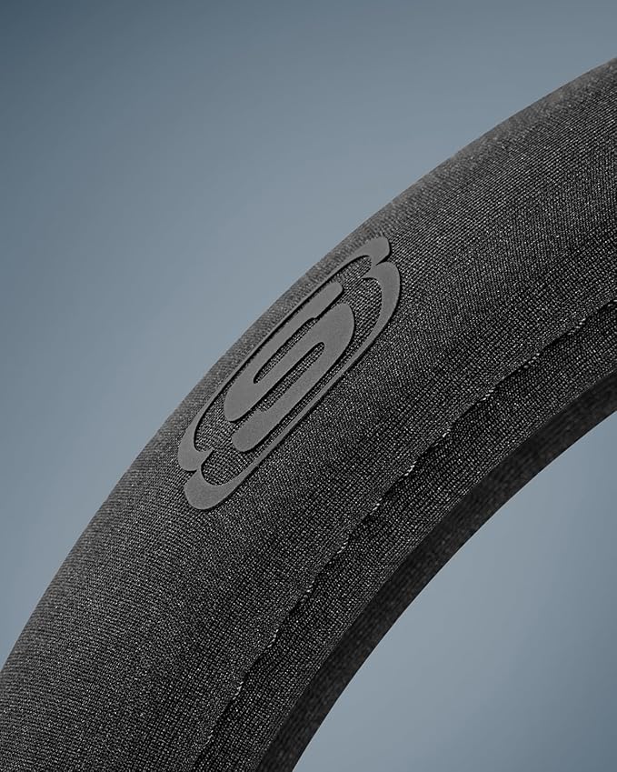 Skechers Steering Wheel Cover, Memory Foam Car Steering Wheel Covers,14.5-15inch Anti-Slip Safety Comfortable Design Universal Men Women Fits for 95% Truck,SUV,Cars(Black)