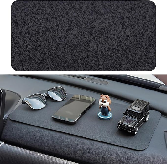SKYLOTEC Car Dashboard Anti Slip Rubber Pad, Universal Car Non Slip Gel Mat Dash Pad for Cell Phones, Sunglasses, Keys, Electronic Devices
