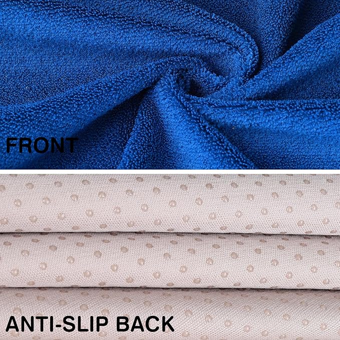 Leader Accessories Towel Car Seat Cover Waterproof Blue for Truck SUV Front Seat Machine Washable - After The Gym, Runs, Swimming, Surfing