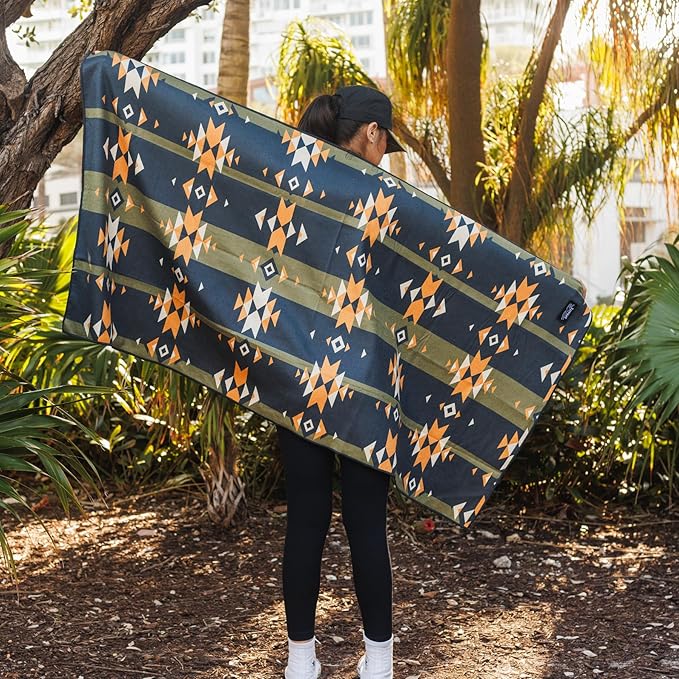 Sprints Athletic Running Towel, Full-Sized, Car Seat Cover - Performance Microfiber (Steppes Frontier)