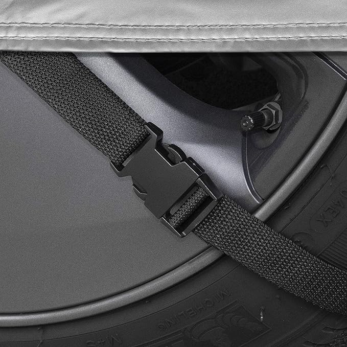 Motor Trend SafeKeeper Heavy Duty Car Cover Waterproof All Weather, Multi-Layered Truck SUV Car Cover for Snow Rain Sun UV Protection, Full Exterior Car Covers for Automobiles (Fits up to 210" Length)