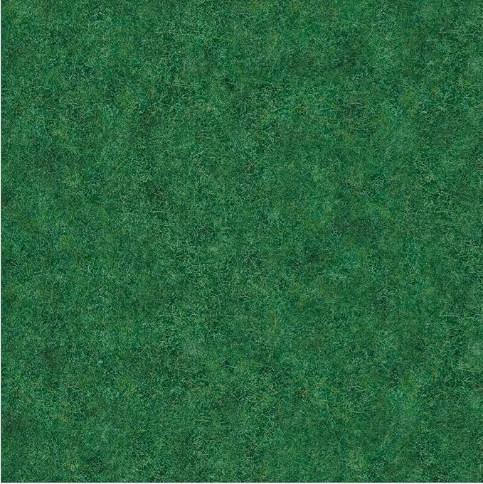 Ottomanson 6'6" x 13' Mud Mat Area Rug Scraper Carpet - Non-Slip, Dirt Trapping for Indoor & Outdoor Use - Ideal for Entryway, Garage, Kitchen, Patio & High-Traffic Areas, Green