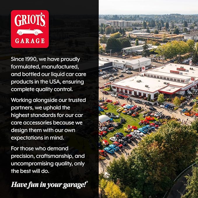 Griot's Garage Interior Detailer, Light-Duty Car Cleaner for All Surfaces, Including Vinyl, Leather, Metal, Plastic, Glass, and More, 10975, 22oz
