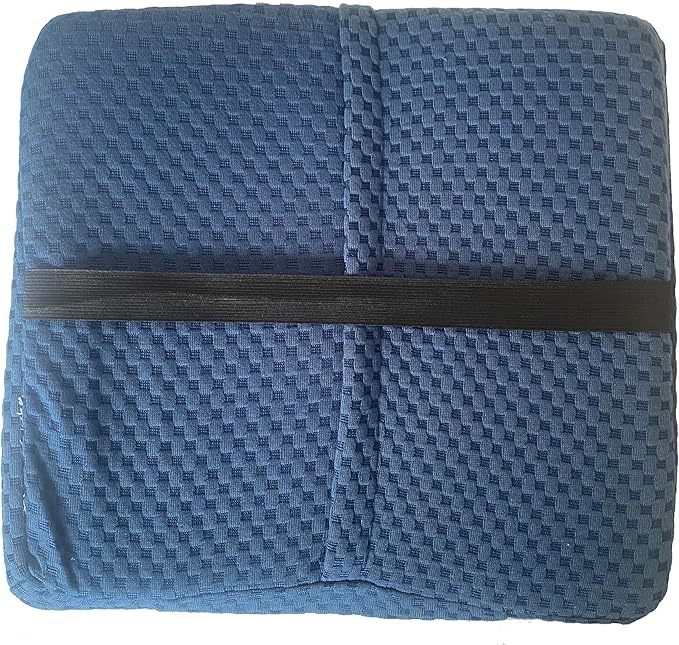 Therapist's Choice Memory Foam Contoured Lumbar Support Pillow - Office Chair Back Support, Back Cushion and Lower Back Pillow - Desk Chair Back Support
